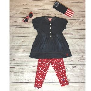 US Polo Assn 4th of July outfit